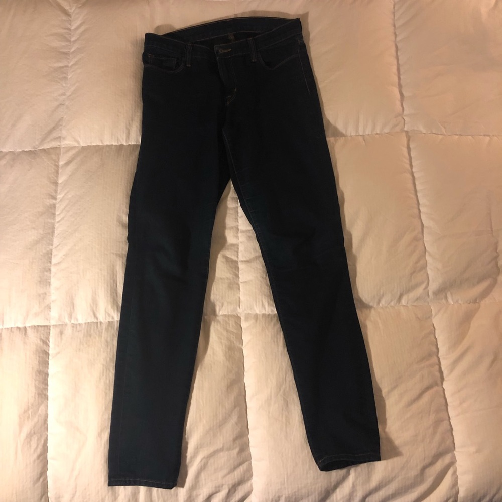 J Brand dark skinny jeans